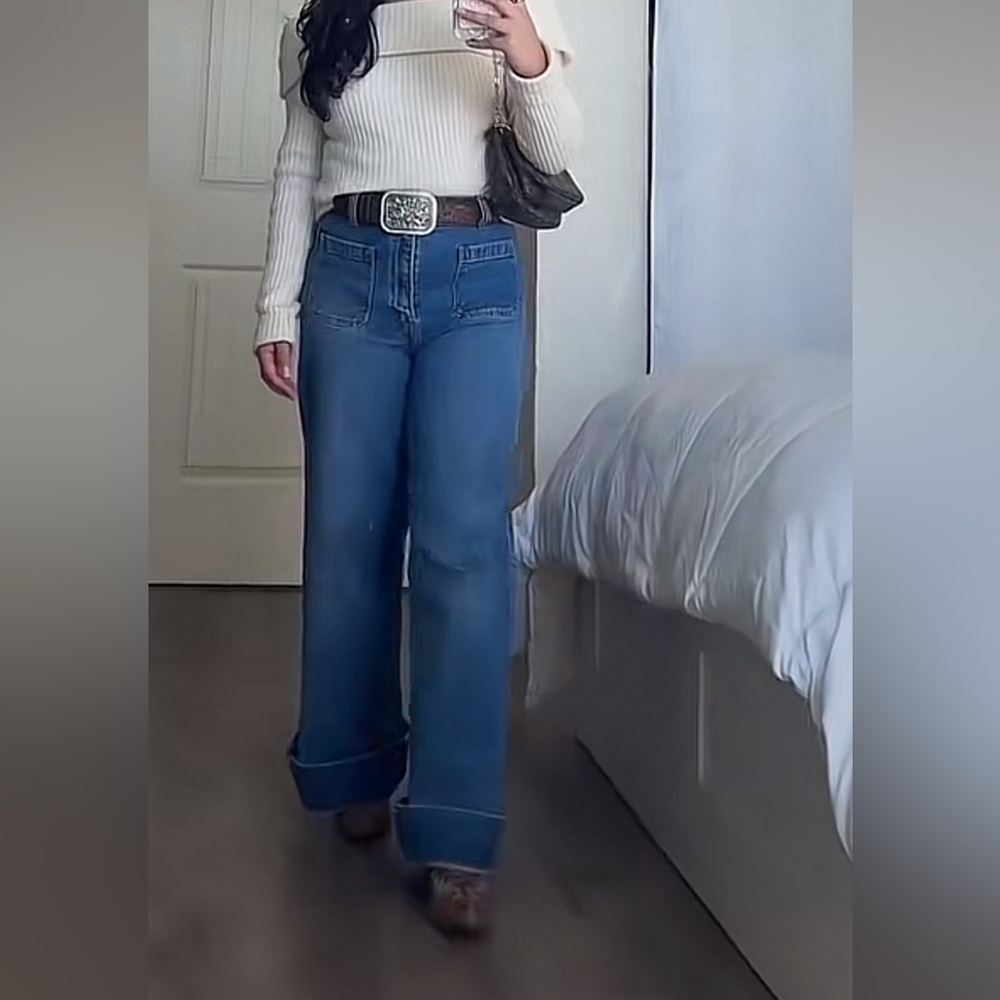 H&M Classic Blue Denim Pants